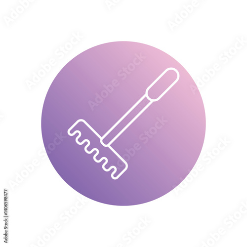 Haystack icon vector stock illustration