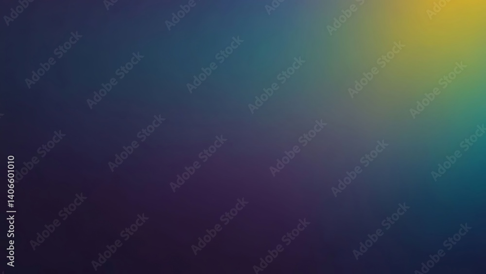 Abstract Gradient Background: Teal, Purple, and Yellow Hues Abstract Gradient Background: Teal, Purple, and Yellow Hues