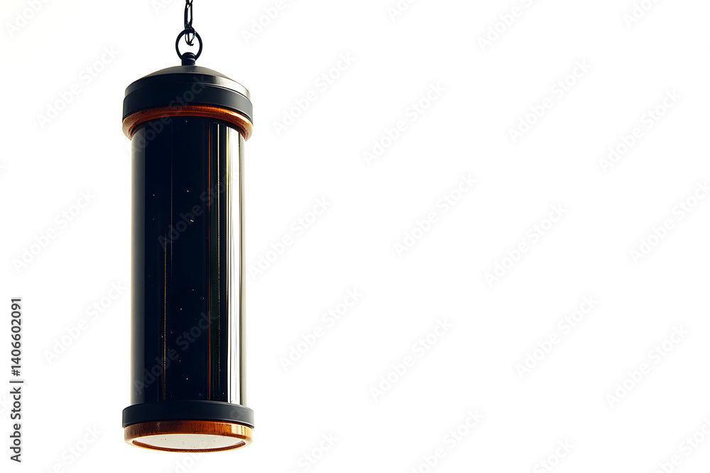 Obraz premium Modern Cylinder Pendant Lamp Design