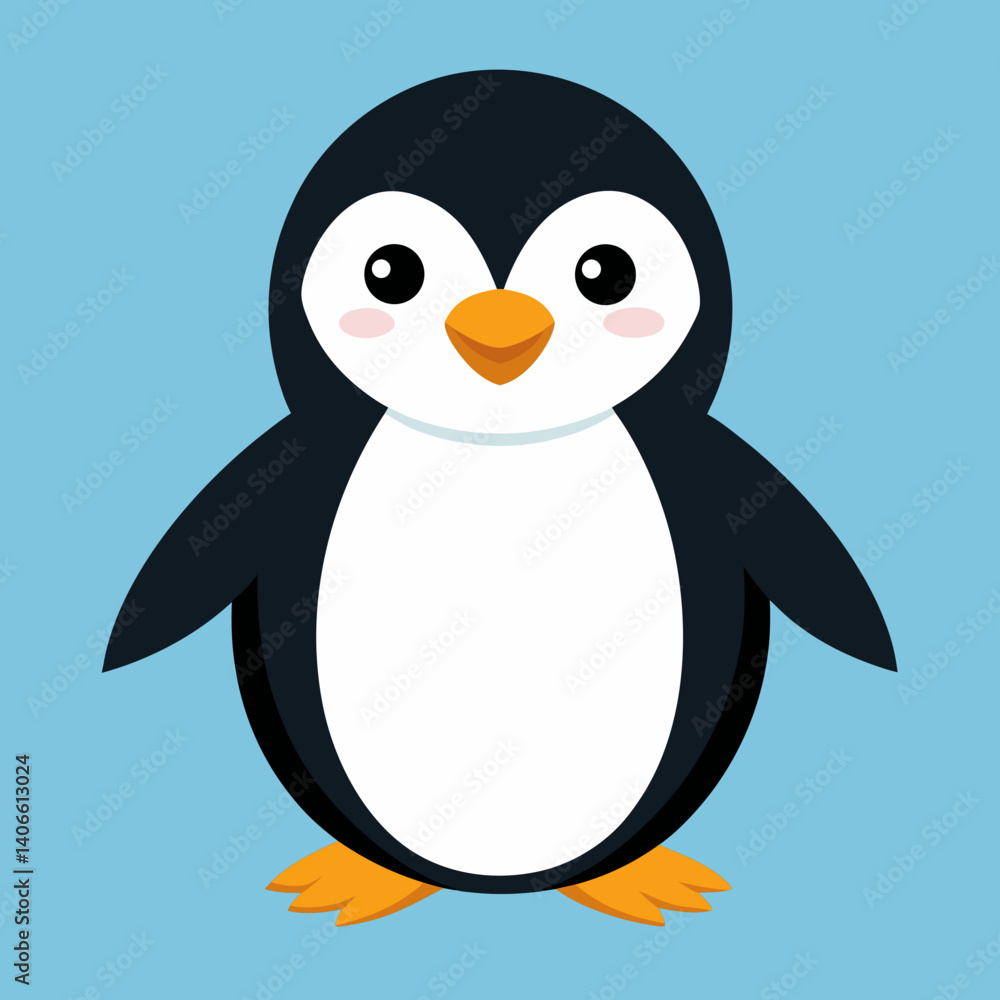 Naklejka premium penguin