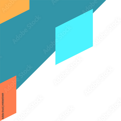 Free Download Corner Geometric Colorful - GFXLoad