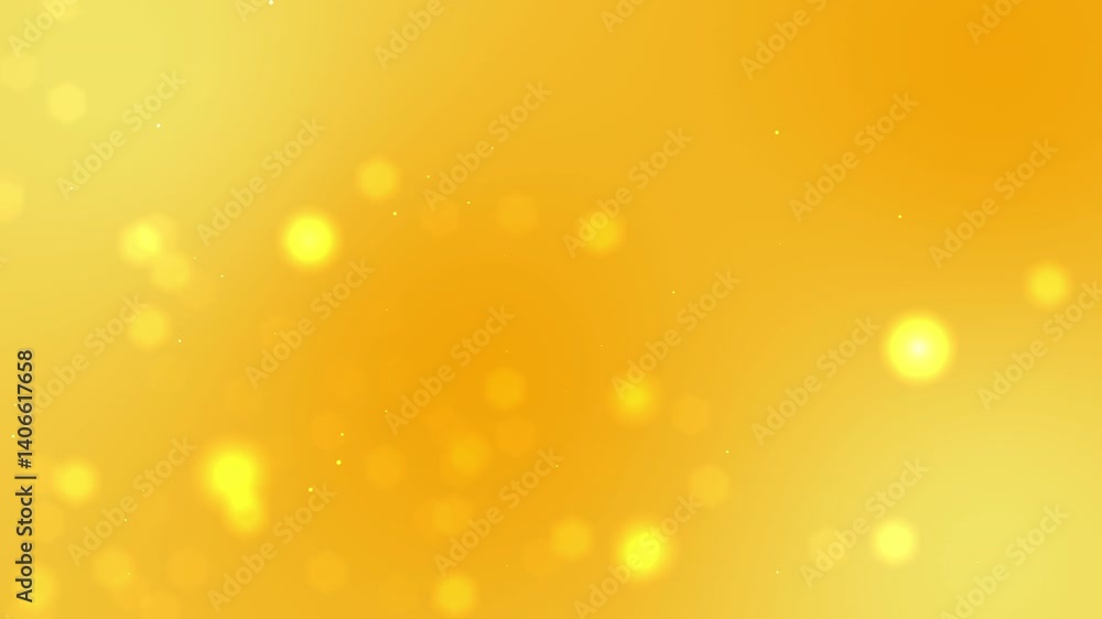 pastel light yellow background with soft white dots and glowing circles. Suitable for elegant and whimsical designs, invitations, and wallpapers or spring theme.