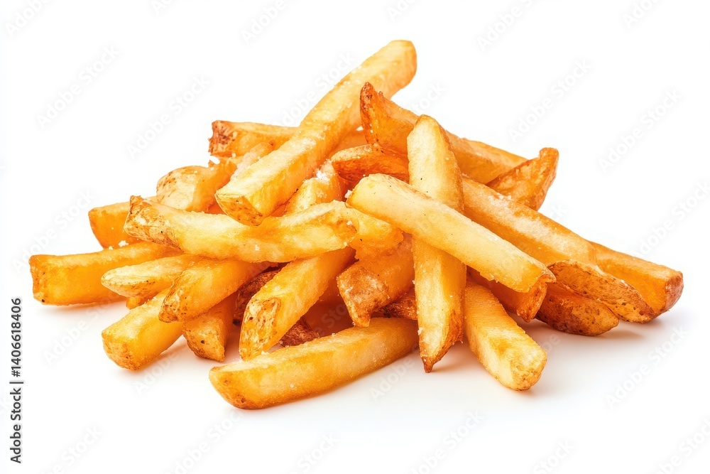 Isolated combo of delicious Canadian poutine fries on white background. Isolated combo of delicious Canadian poutine fries on white background.