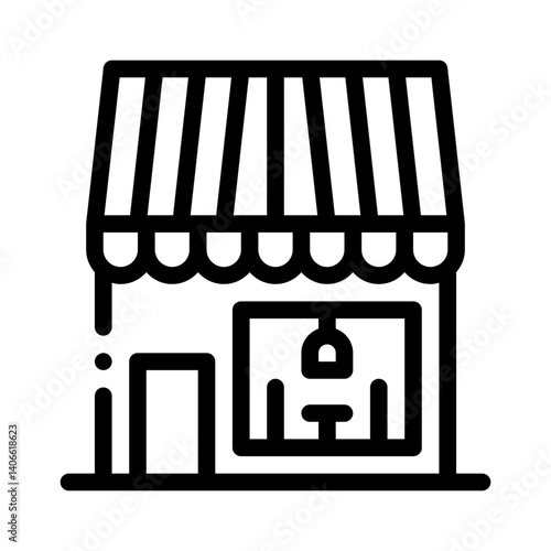 restaurant line icon