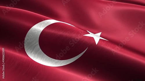 turkish flag for national Day or Independence Day of turkey