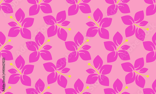 a pattern composed of dark pink with pink background , design for fabric or various pattern printing works.