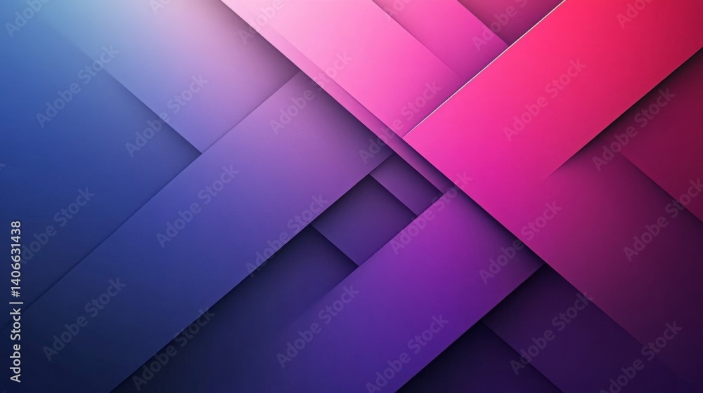 Abstract Geometric Background with Purple Pink Blue Gradient Abstract Geometric Background with Purple Pink Blue Gradient