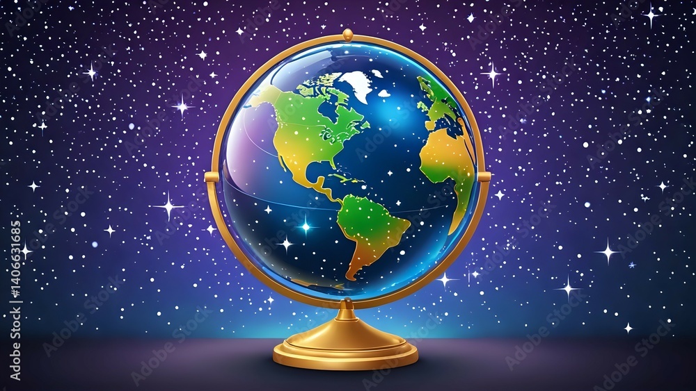 Fototapeta premium earth in space