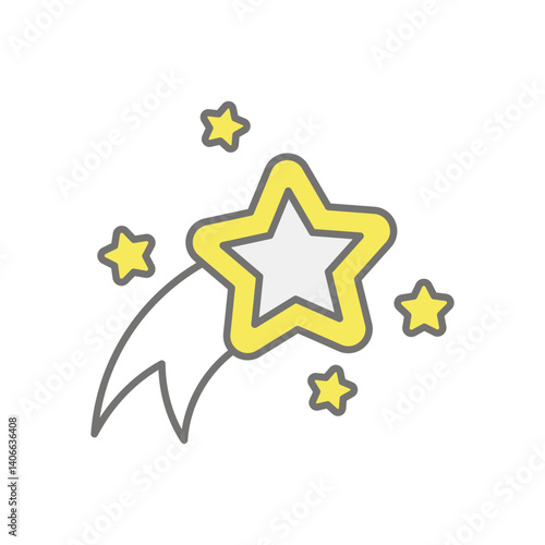 Fantastic icon vector stock illustration
