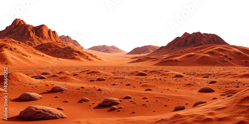 Mars Planet Landscape with Rocky Mountains and Sand Terrain – Isolated Transparent Background

Red Planet Mars Desert Scene with Craters and Rocks – Cutout PNG for Sci-Fi Design