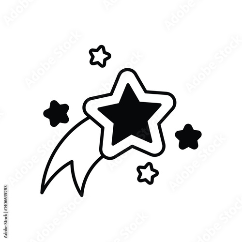Fantastic icon vector stock illustration