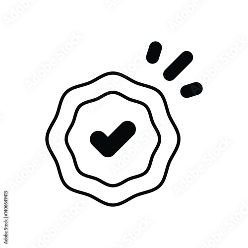 Okay icon vector stock illustration