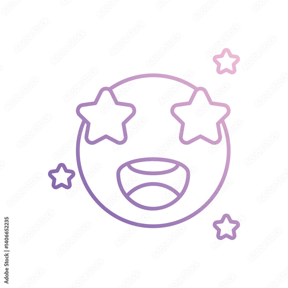 Amazing icon vector stock illustration Amazing icon vector stock illustration
