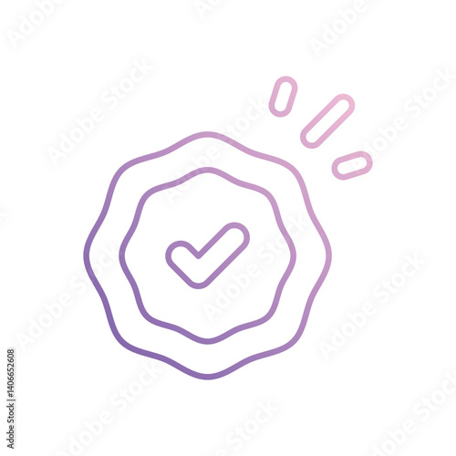 Okay icon vector stock illustration