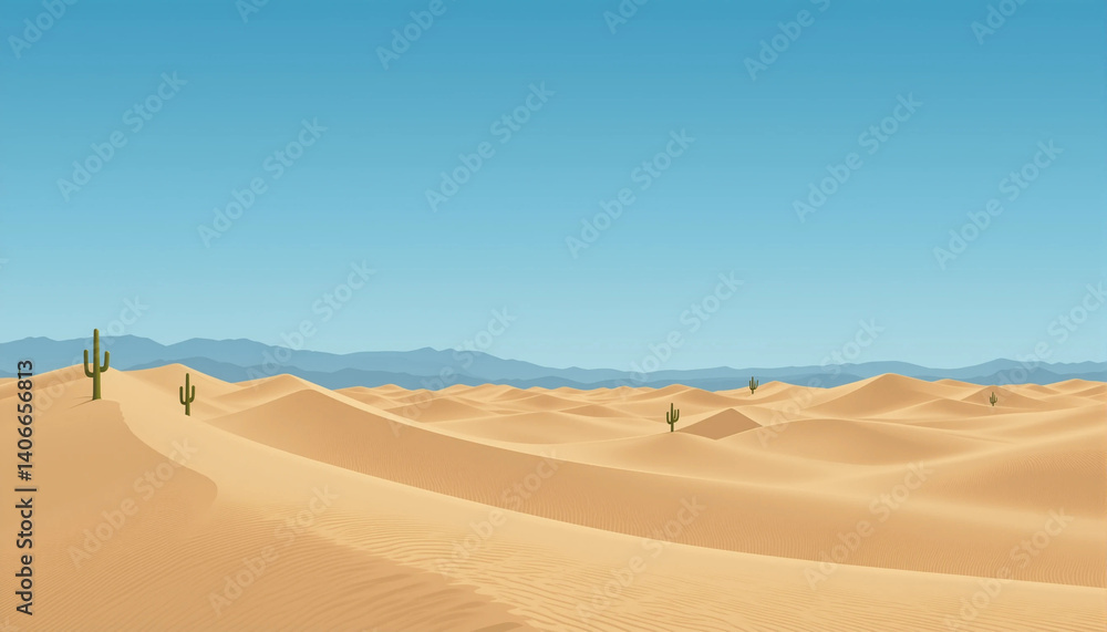 sand dunes in the desert
