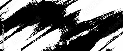 Obraz na płótnie Vector new style white paint brush stroke w salonie