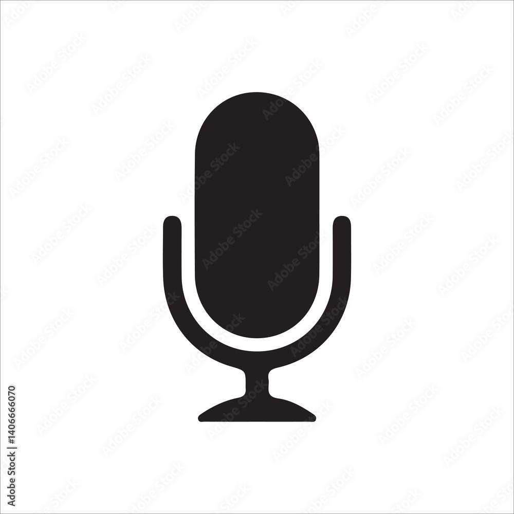 microphone isolated on white background microphone isolated on white background