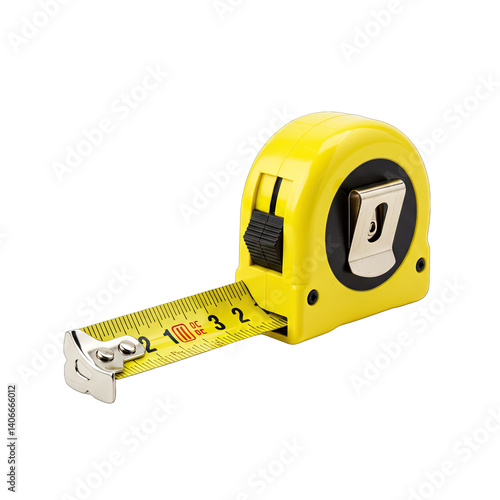 measuring tape isolated on white