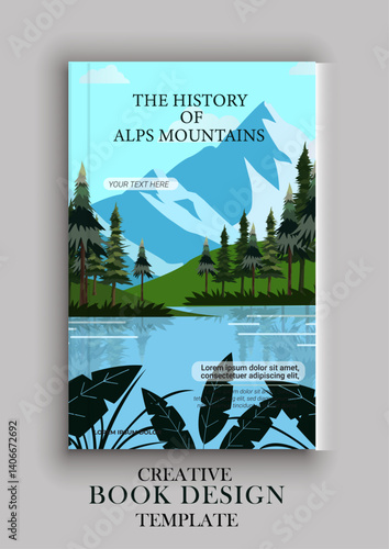 "Modern and Professional Book Cover Design Template | Editable PSD and Vector Files for E-books and Print | Customizable Typography, Illustrations, and Photography for Fiction, Nonfiction, and Genre B