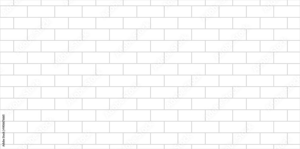White brick vector illustration texture of the wall with masonry Bricks laid in rows background. Abstract bathroom wall and floor brick wall texture background. White brick vector illustration texture of the wall with masonry Bricks laid in rows background. Abstract bathroom wall and floor brick wall texture background.