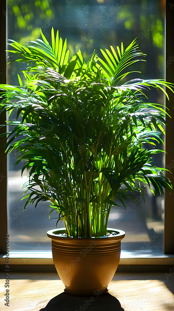 Fototapeta premium Areca Palm in Sunlight