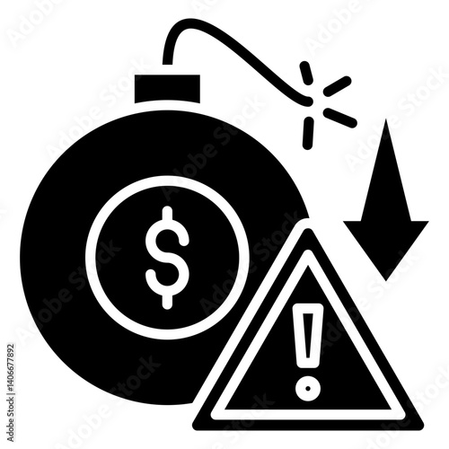 Debt Crisis Icon