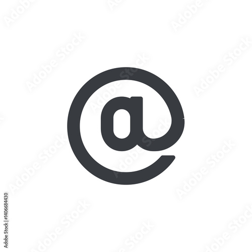 Wallpaper Mural Email, at sign vector icon Torontodigital.ca