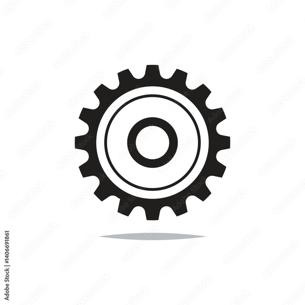 Gear logo vector template symbol design Gear logo vector template symbol design