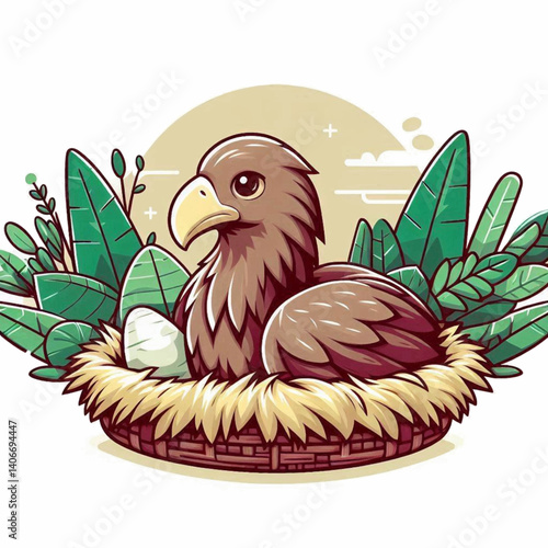 vector of Adobo flat design style, isolated on white backgroun