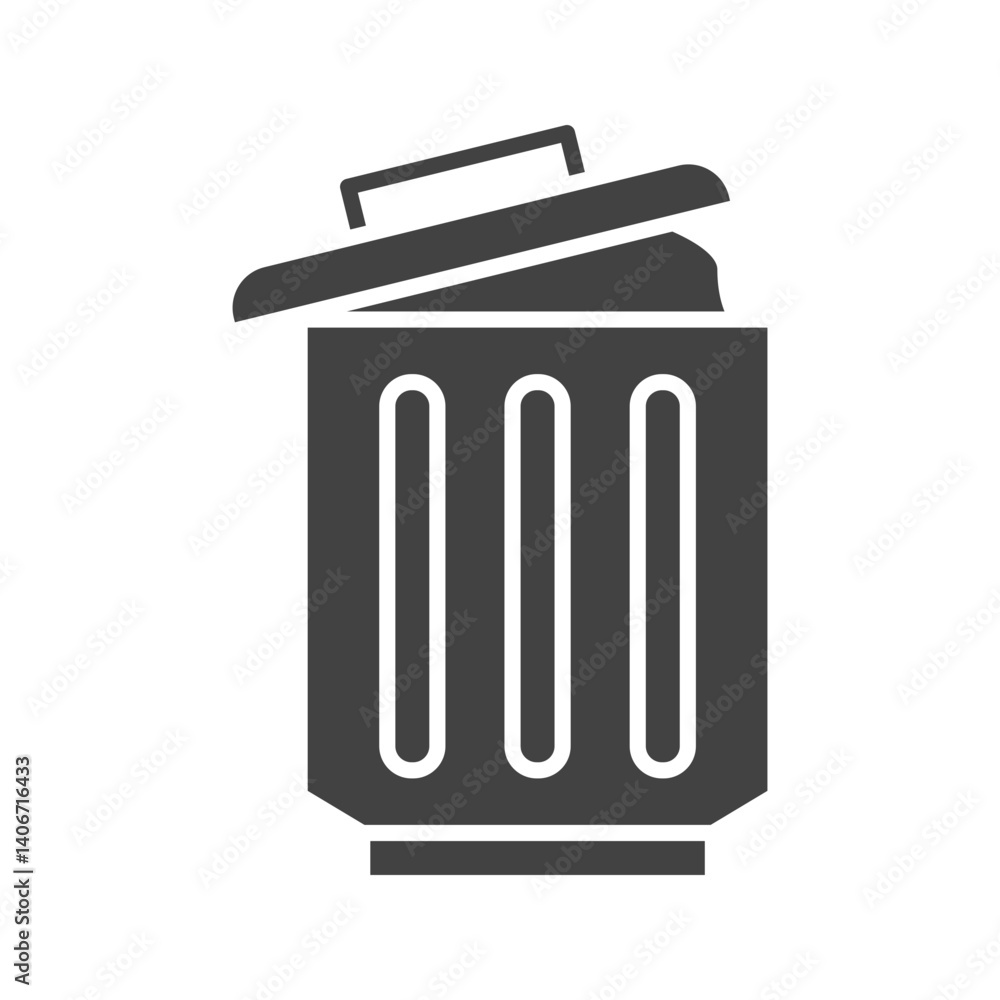 Garbage icon vector image. Suitable for mobile apps, web apps and print media. Garbage icon vector image. Suitable for mobile apps, web apps and print media.