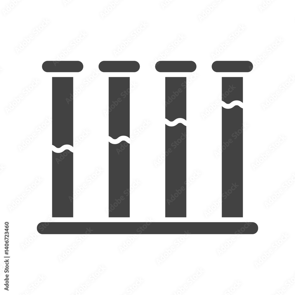 Communicating Vessels icon vector image. Suitable for mobile apps, web apps and print media. Communicating Vessels icon vector image. Suitable for mobile apps, web apps and print media.