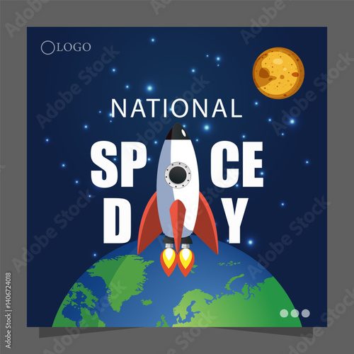 National Space Day is celebrated on the first Friday of May to inspire interest in space, science, and technology