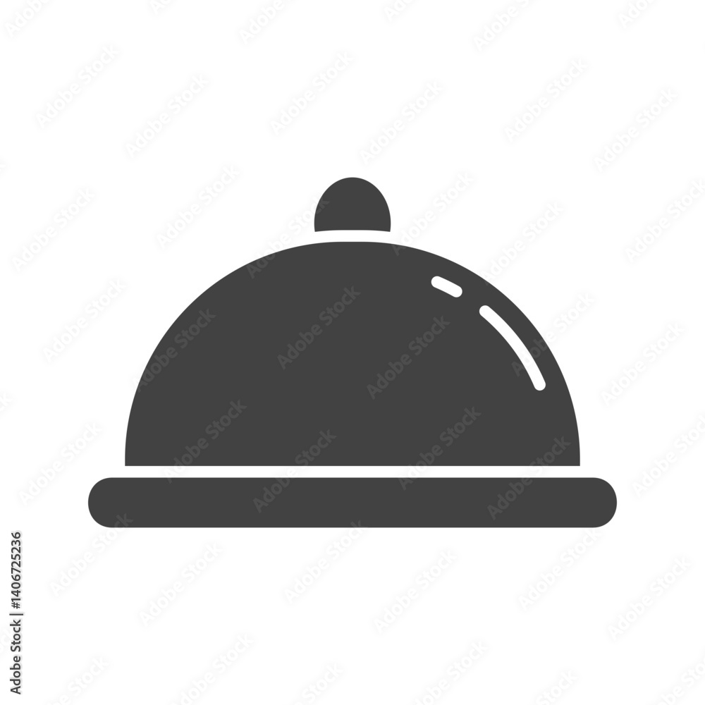 Dish icon vector image. Suitable for mobile apps, web apps and print media. Dish icon vector image. Suitable for mobile apps, web apps and print media.