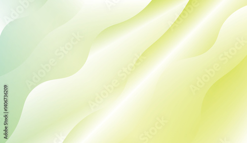 Blurred Decorative Design In Modern Style With Wave, Curve Lines. For Elegant Pattern Cover Book. Vector Illustration with Color Gradient.