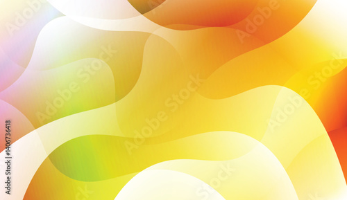 Abstract Background With Dynamic Effect. For Futuristic Ad, Booklets. Vector Illustration with Color Gradient.