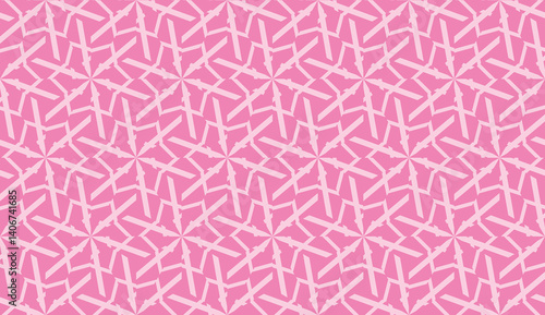 Vector Seamless layout with curved line, illusion triangles. Abstract hipster pattern. For your wallpaper, advert, banner, poster.