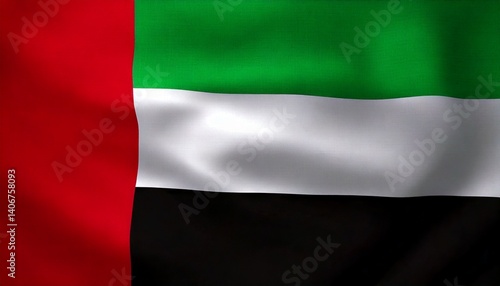 Free Download Bandera de los Emiratos Árabes Unidos - GFXLoad