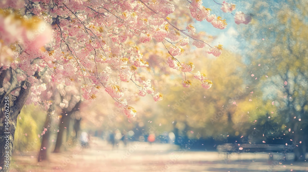Fototapeta premium bloom april spring