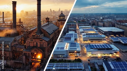 Industrial Revolution: Past vs. Present - A Tale of Two Cities