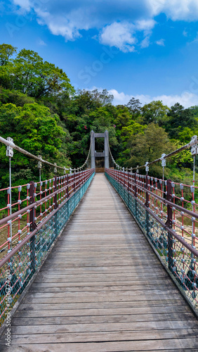 Siguangtan Suspension Bridge Shifen Taiwan

