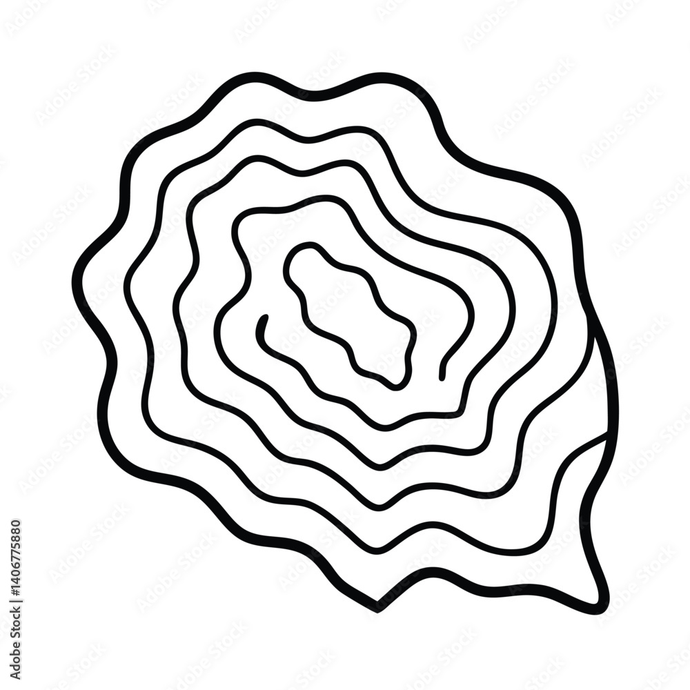 Vector wax seal symbolizing cerebral intellect Vector wax seal symbolizing cerebral intellect