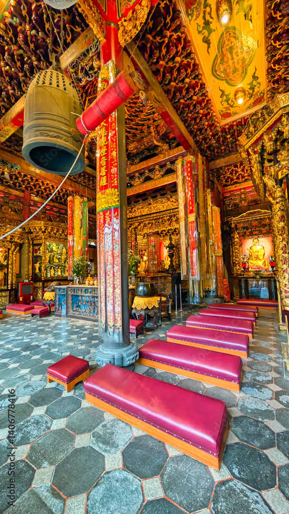 Longshan Temple in Taipei Taiwan