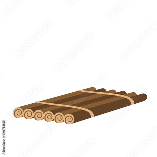 Float Raft Illustration
