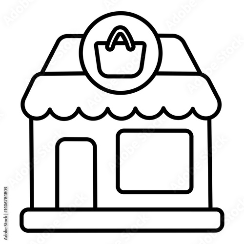 Store icon design 