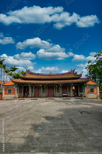 Obraz na płótnie Confucius Temple in Taipei Taiwan w salonie
