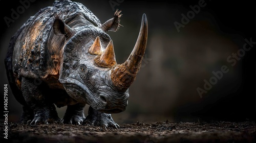 Rhinoceros encounter african savannah wildlife photography natural habitat close-up conservation awareness