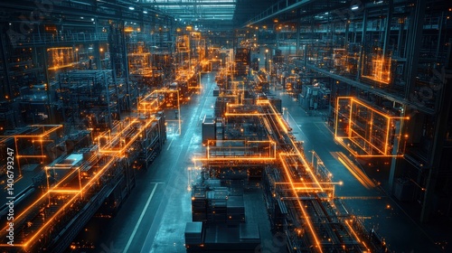 Smart Factory:  A Futuristic Vision of Automated Production and Data Integration