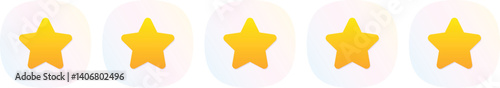 Five stars testimonial product rating flat black edgy icon for apps, UI, template and websites. Product Quality, Feedback, Customer review. review service, satisfaction. 5 score.
