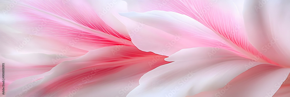 Fototapeta premium Pink Flower Petals Bloom Softly