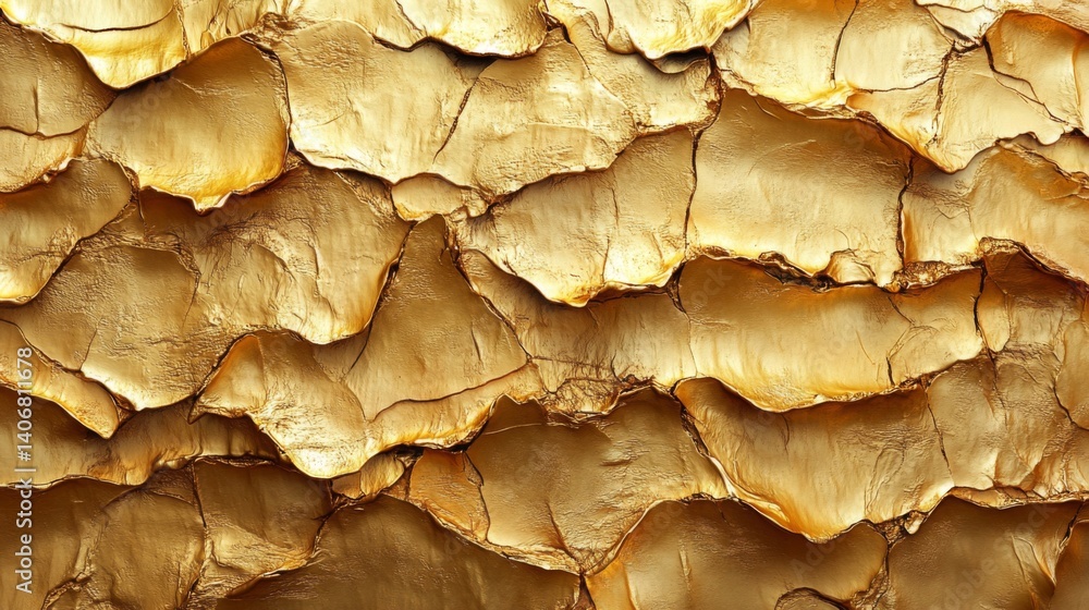 Golden Brown Tree Bark Texture Closeup Golden Brown Tree Bark Texture Closeup